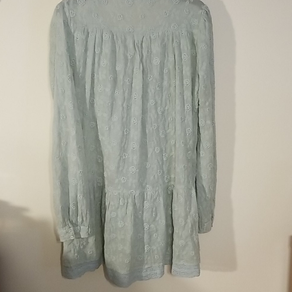 Free People Small Boho floral longsleeve mini - Picture 9 of 9